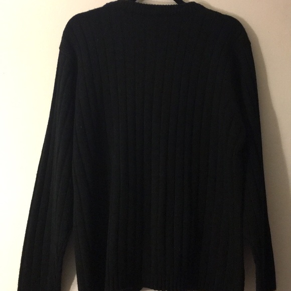 Vintage black knit cardigan - Picture 3 of 3